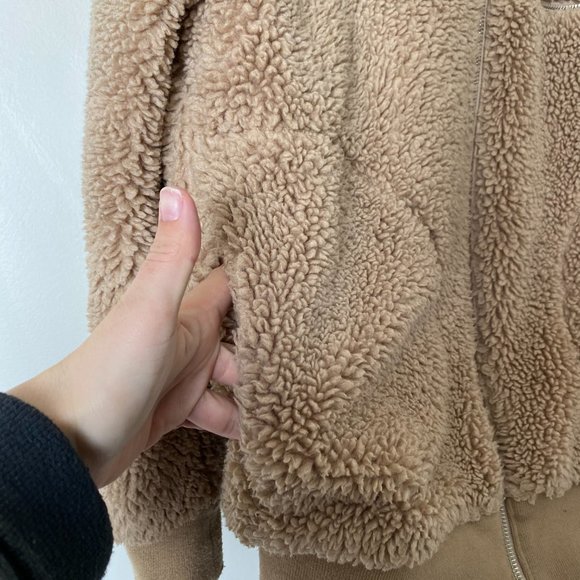 Wilfred Teddy Bomber Jacket Size Medium - Picture 3 of 4